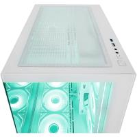 Rampage ARES Temperli Camlı 750W 80 Plus Bronze Beyaz 7*12cm ARGB Fan ATX Mid-T Gaming Oyuncu Kasası - 1